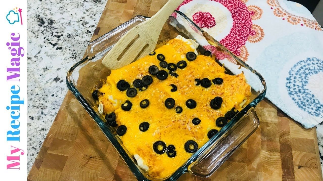 The Best Chicken Enchiladas