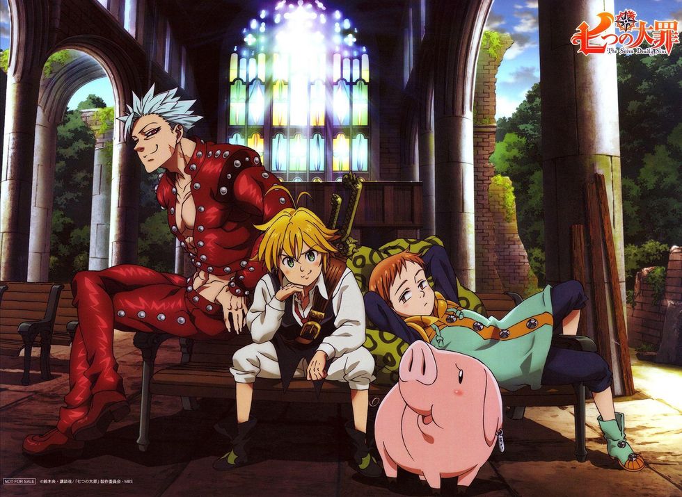 Anime like nanatsu no taizai