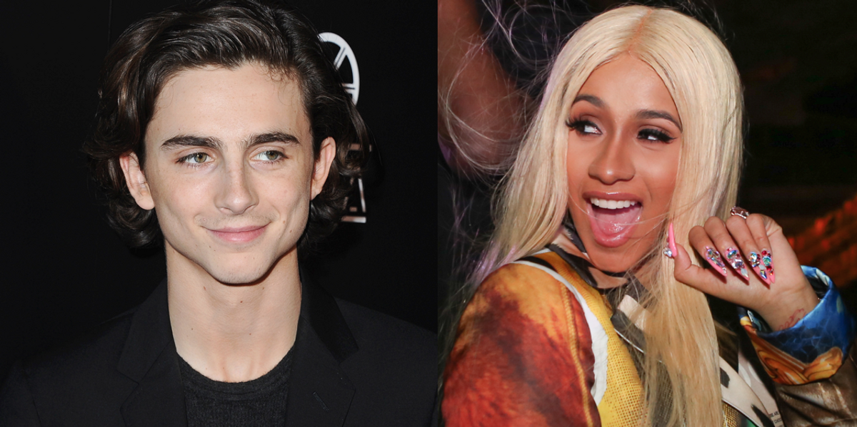 No One Stans Cardi B Like Timothée Chamalet