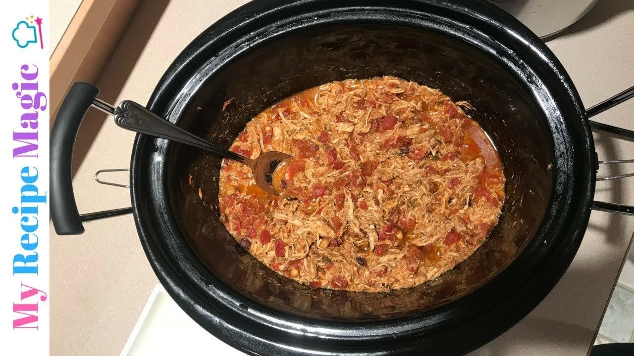 Easy Slow Cooker Mexican Chicken