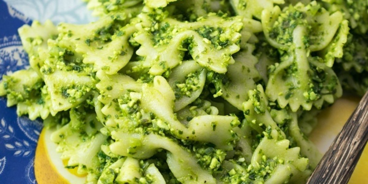 Easy Edamame Pesto Pasta My Recipe Magic