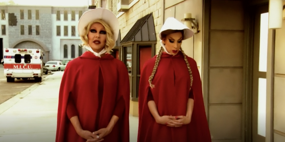 RuPaul's 'Drag Race' Stars Spoof 'The Handmaid's Tale'