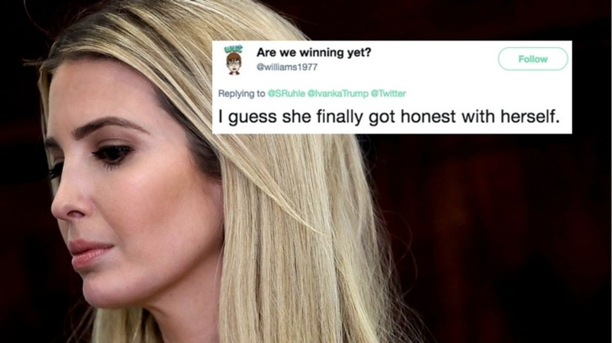 Ivanka Trump Criticized for Eliminating Female Empowerment Section of Twitter Bio