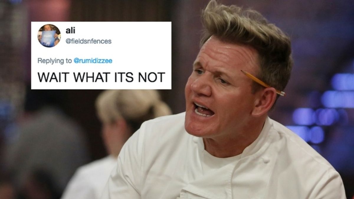 Gordon Ramsay's 'Idiot Sandwich' Moment Isn't from 'Hell's Kitchen'