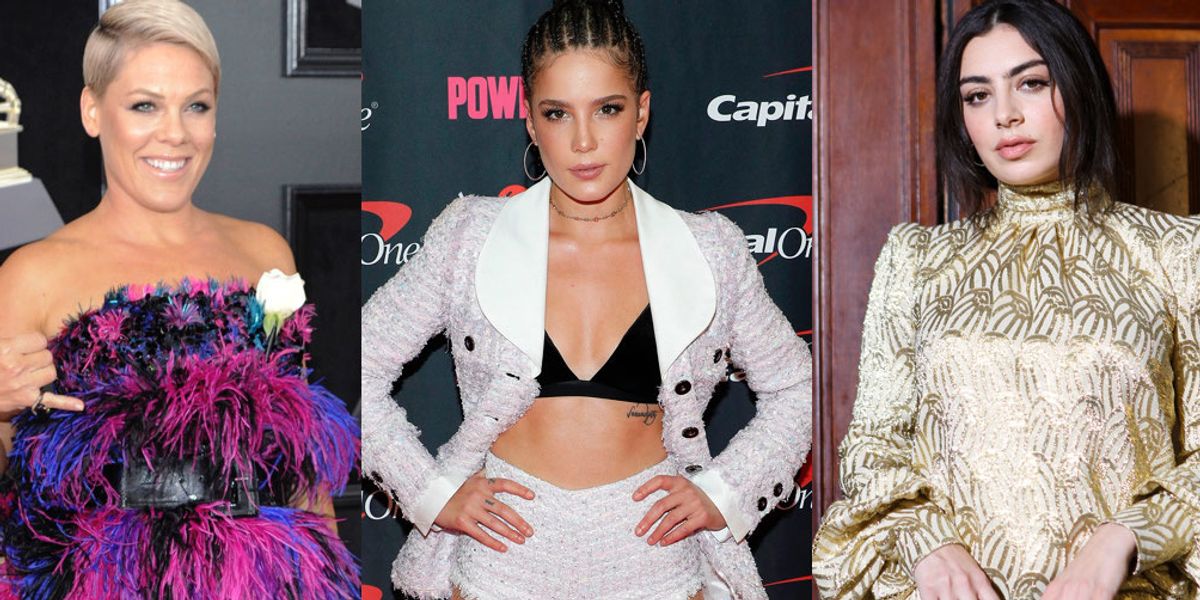 Charli XCX, Halsey and P!nk Respond to Grammy President's 'Step Up' Comment