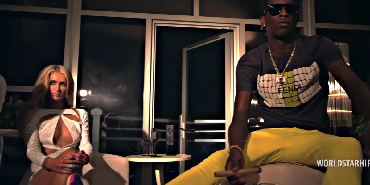 Paris Hilton Stars in Long-Lost Young Thug & Birdman Video