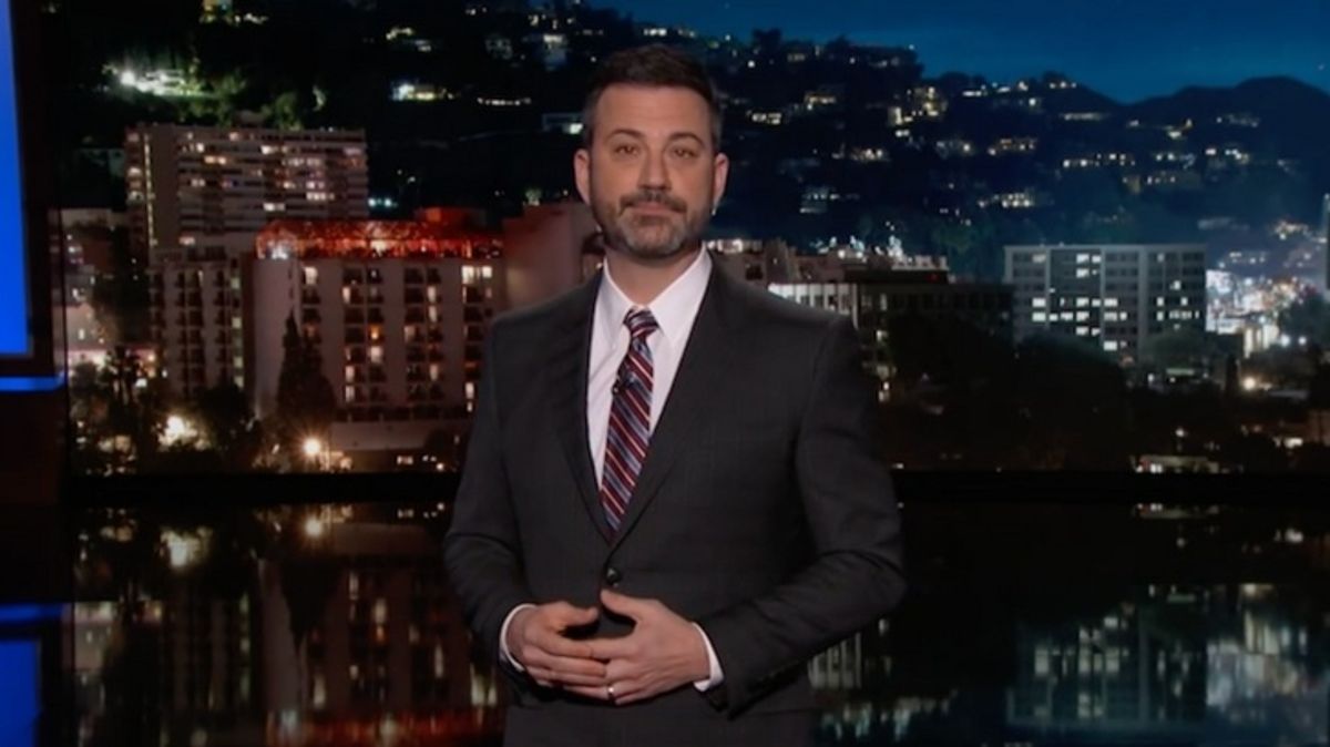 Jimmy Kimmel Says Trump 'Has Done Worse Than Nothing' in the Wake of Florida Mass Shooting