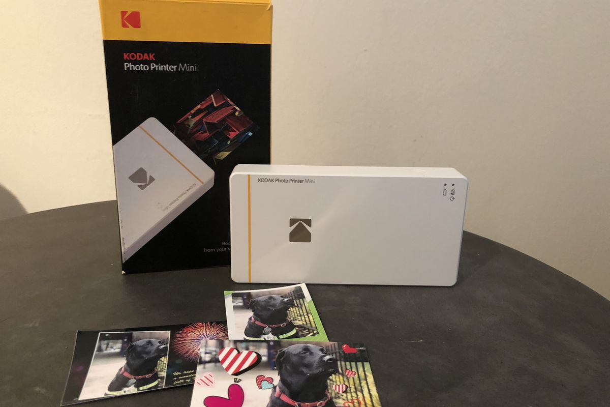 Review: Kodak Photo Mini Printer is clever but app is clunky - Gearbrain