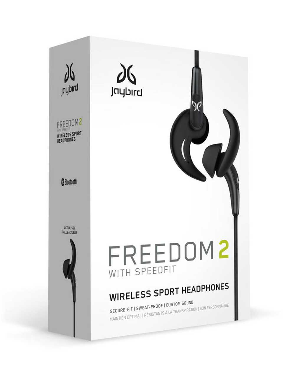 Black Set Replacement Ear-Tips EarBuds for Jaybird Freedom