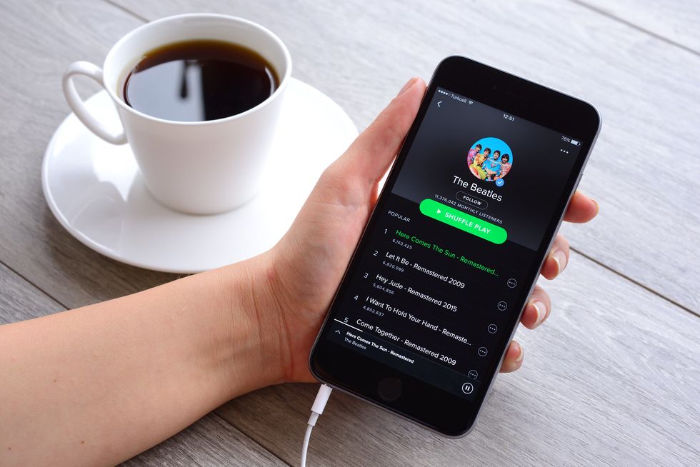 Spotify has apps for iOS and Android