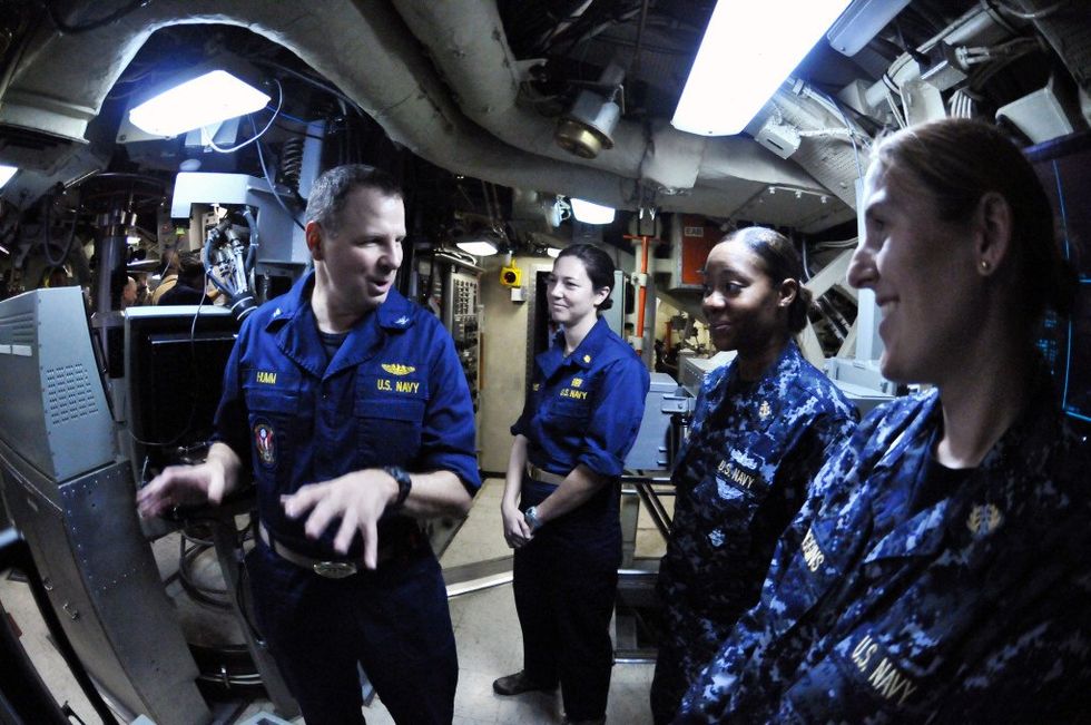 Enlisted women are going to serve on Navy submarines for the first time