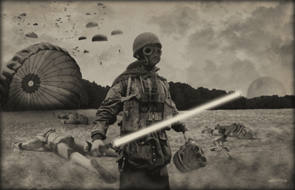 This Artist Did A World War 2 Star Wars Mashup And The Result Is