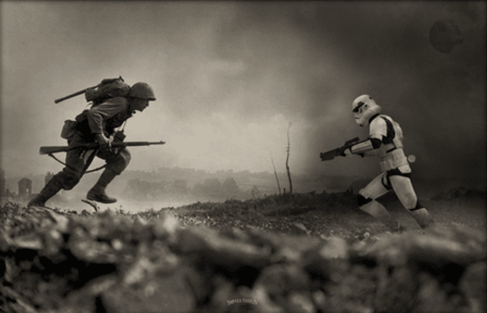 This Artist Did A World War 2 Star Wars Mashup And The Result Is