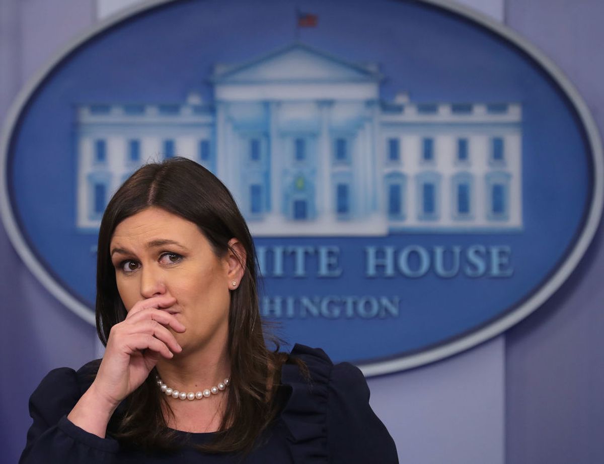 Sarah Sanders Accuses Media of Releasing Classified Information, Denies the White House Does