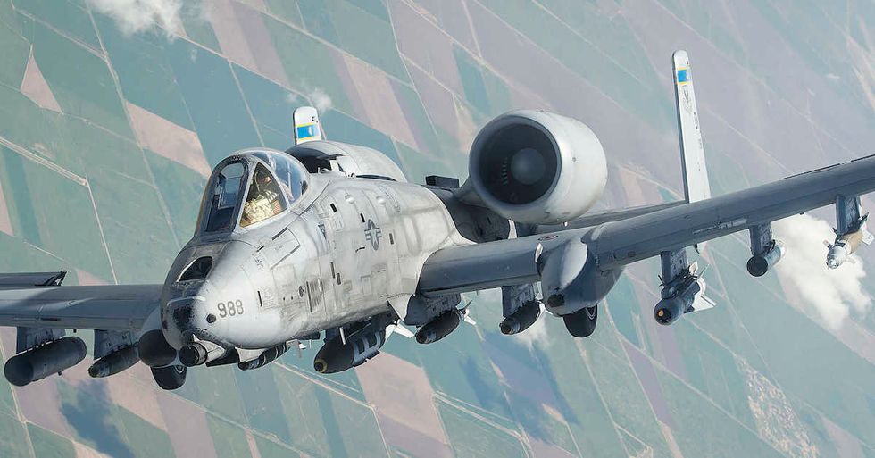 A 10 Thunderbolt II Warthog Gun