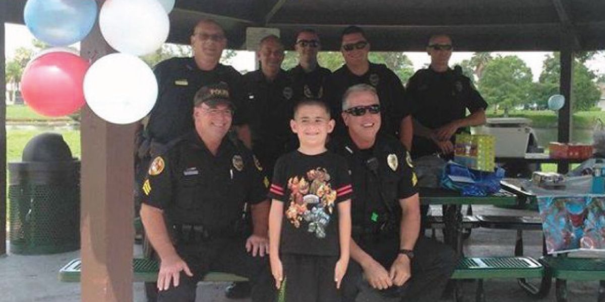 Florida Police Officers Give 8-year-old Boy With Autism Biggest ...