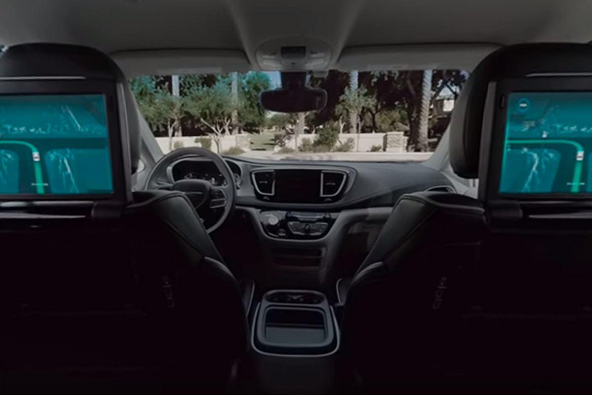 What is it like to ride in a driverless Waymo taxi? This 360-degree VR video reveals all