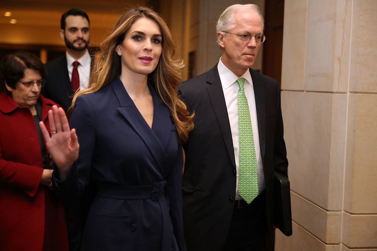 White House Communications Director Hope Hicks Resigns After Admitting She Lies About President Trump