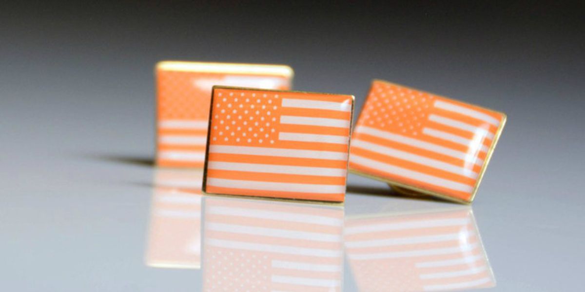 Why Stars Will Wear Orange American Flags to the Oscars Tonight
