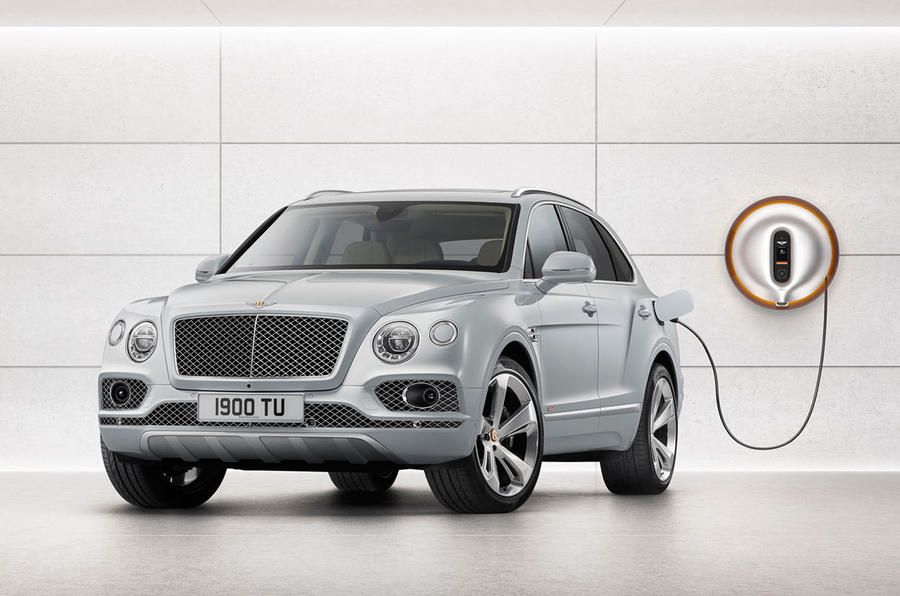 Bentley's first plug-in hybrid has a charger designed to be 'a piece of art'