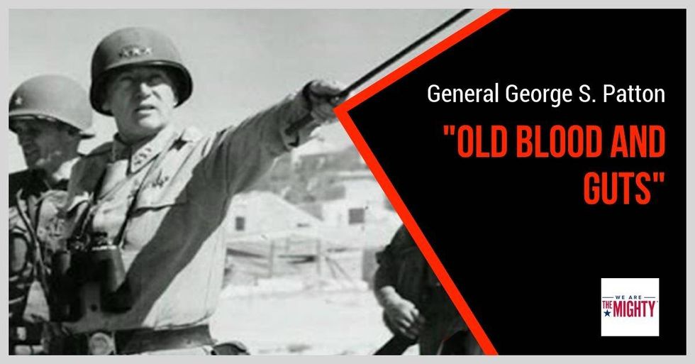 Here's how Patton earned the nickname 'Old Blood and Guts' Americas Military Entertainment Brand