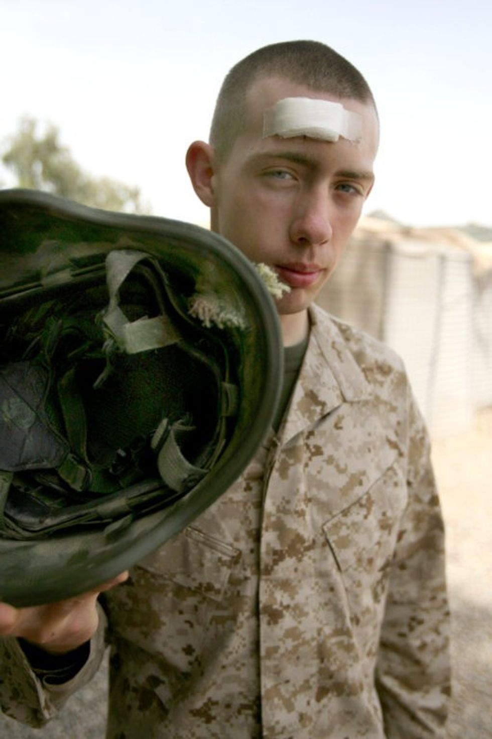 These 13 troops survived headshots thanks to their helmets Americas