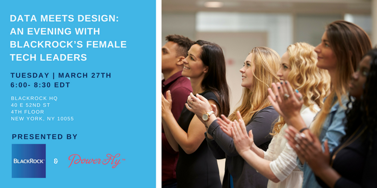 Data Meets Design: An Evening with BlackRock’s Female Tech Leaders