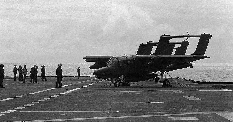 How the tough-as-nails OV-10 Bronco landed on a carrier - Americas