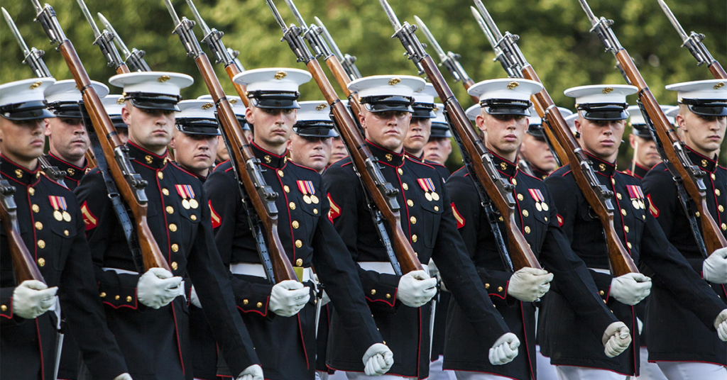 Here's What It Takes To Be On The Marine Silent Drill Team - Americas ...