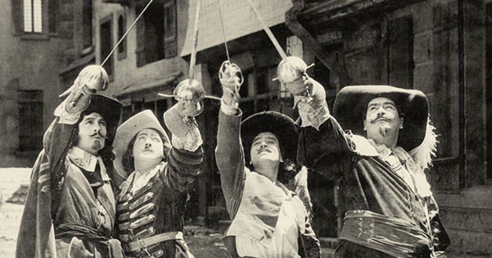 This is why there are four musketeers in every 'Three Musketeers' movie