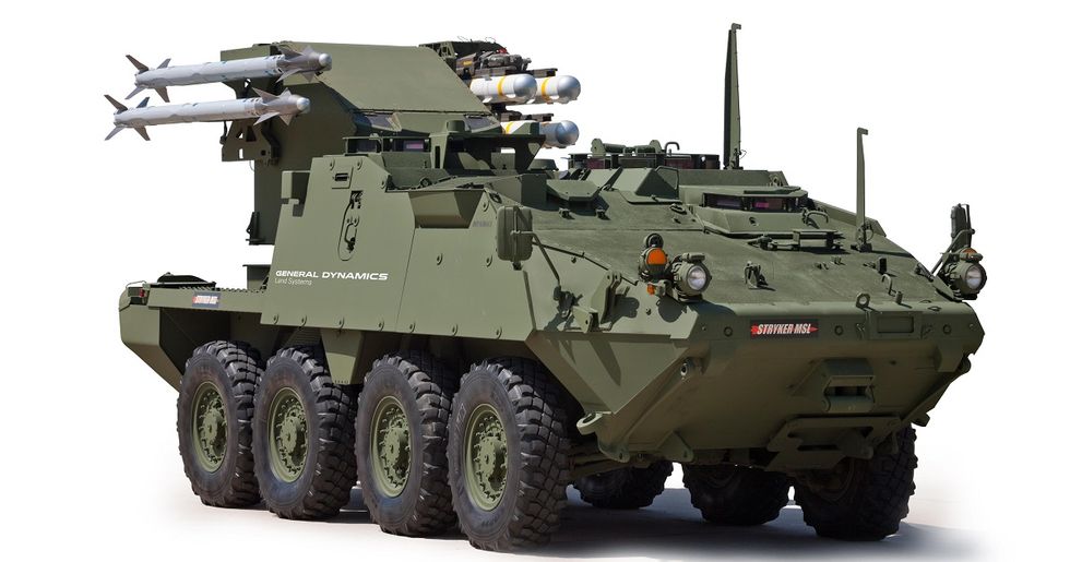 This new Army Stryker vehicle is America's latest plane killer ...