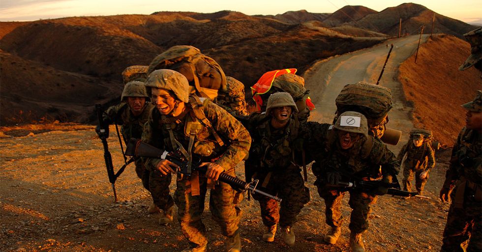 The intense 'Crucible' is what separates recruits from Marines