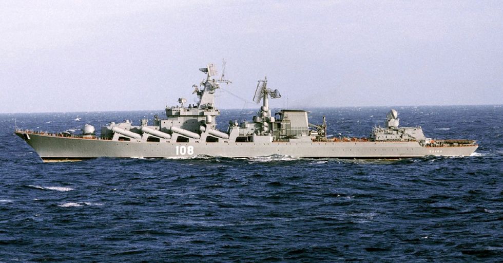 Here's a closer look at Russia's powerful missile cruiser Americas Military Entertainment Brand