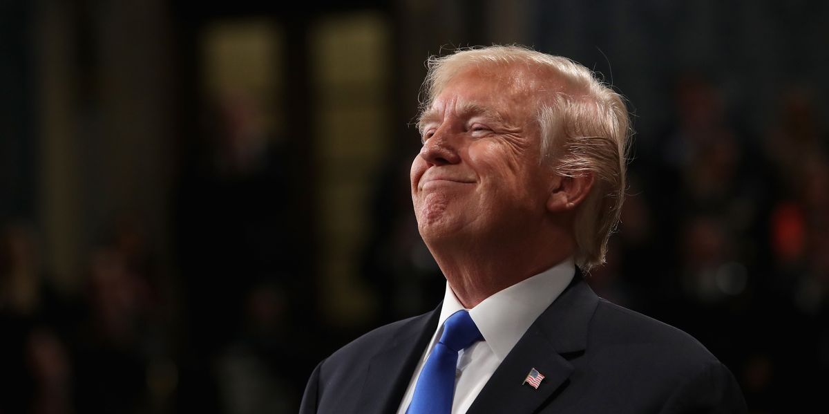 Trump Had Cheat Cards Telling Him to Listen to Shooting Victims