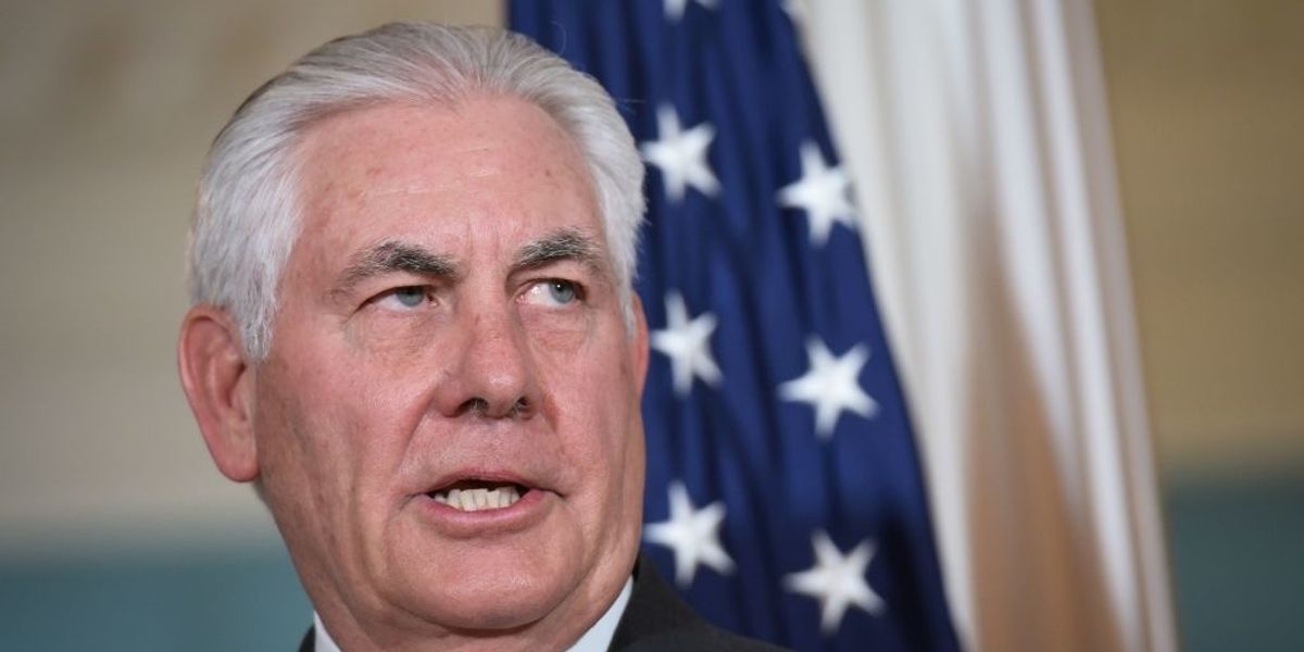 Rex Tillerson Was Figuratively Canned While He Was Literally On the Can