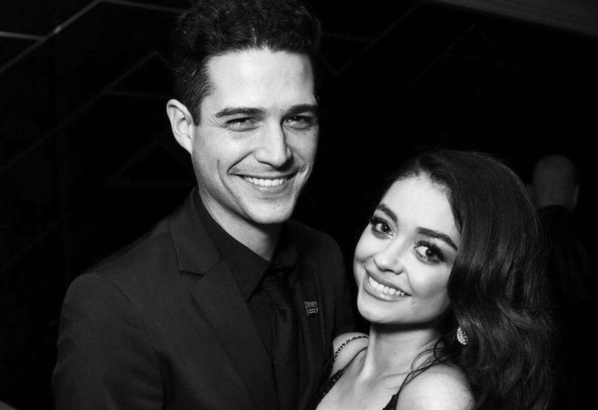 Hold On, Let's Just Talk About How Freaking Adorable Sarah Hyland And Wells Adams Are