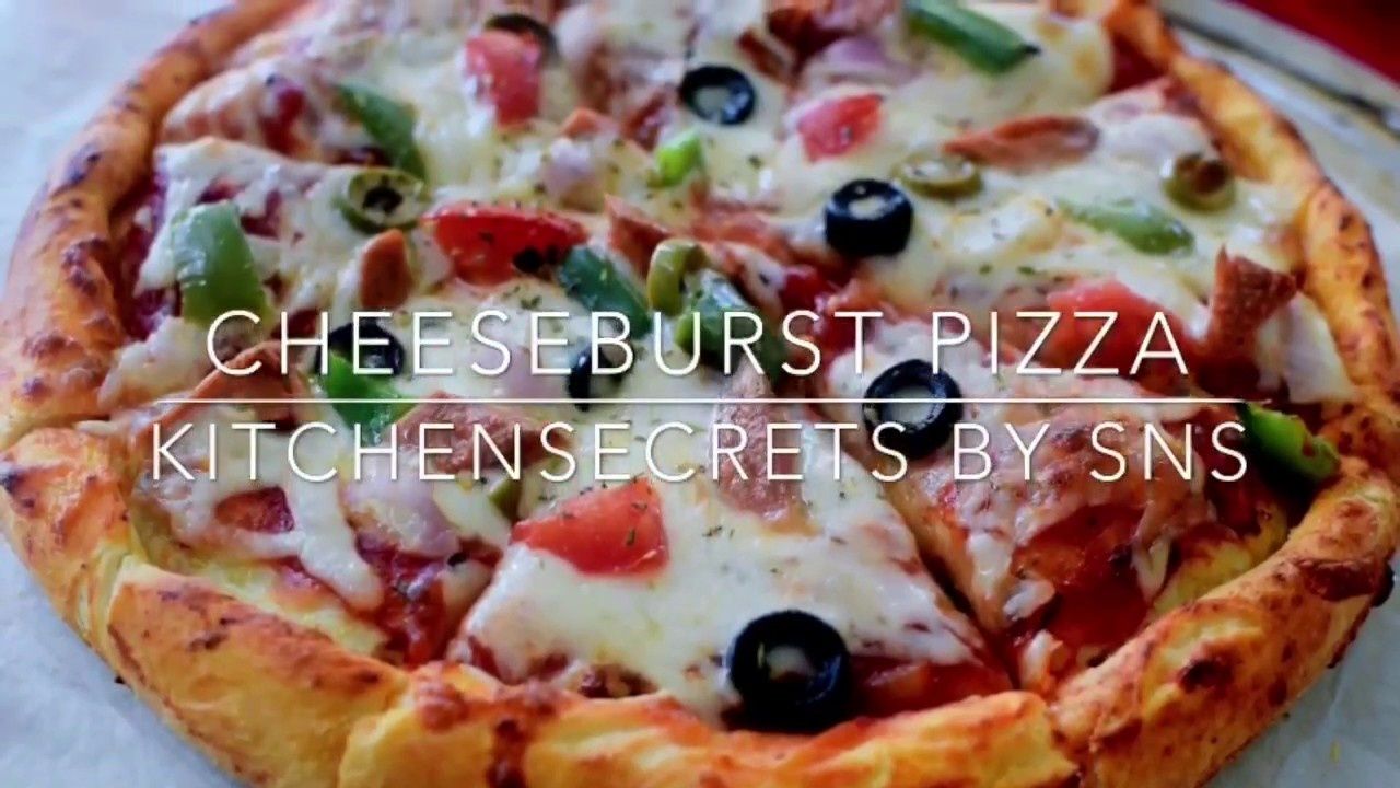 CHEESEBURST PIZZA