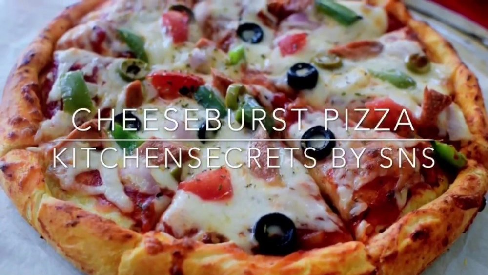 CHEESEBURST PIZZA