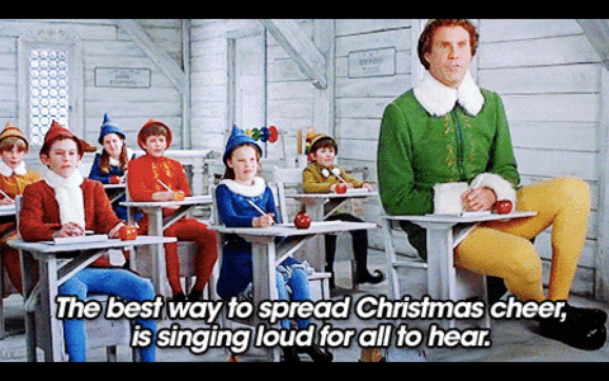 Finals Week As Told By Buddy The Elf