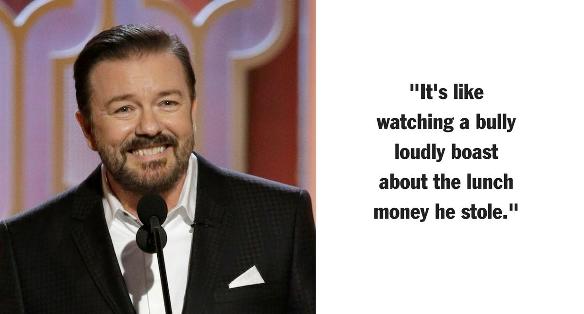 Ricky Gervais Criticized for Transphobic Material in His Netflix Special 'Humanity'