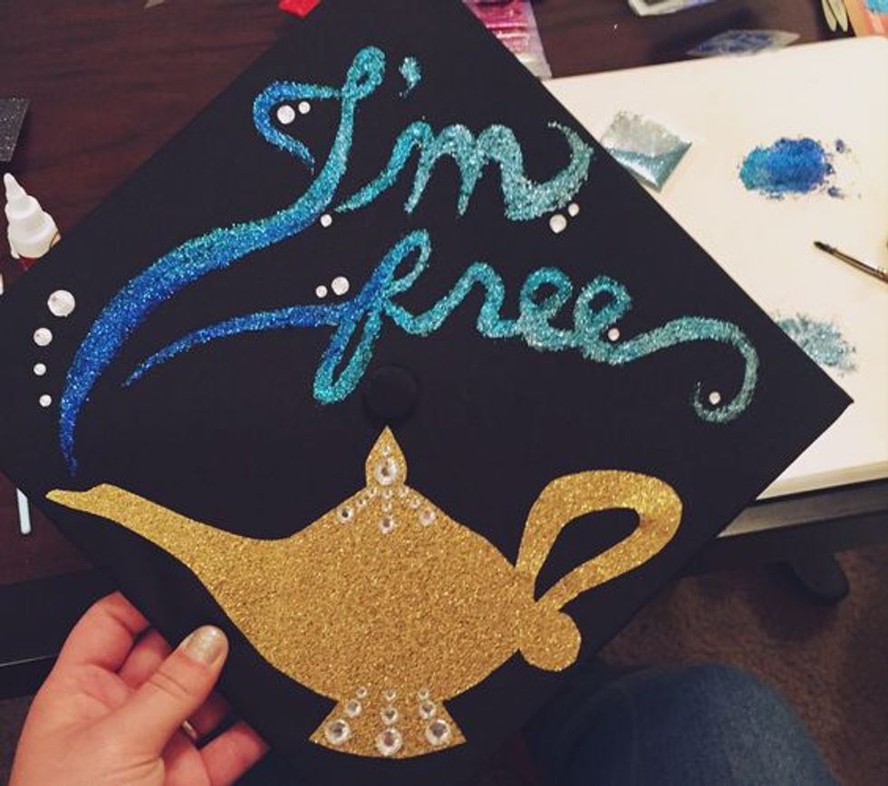 35 Graduation Cap Decorating Ideas For Disney Lovers