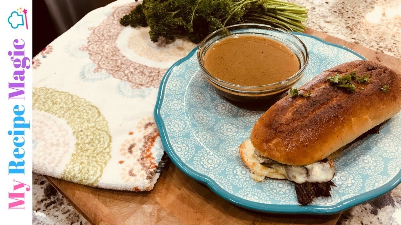 Instant Pot French Dip Sandwiches