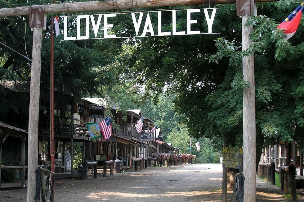 This picturesque Old West town in North Carolina doesn't allow cars