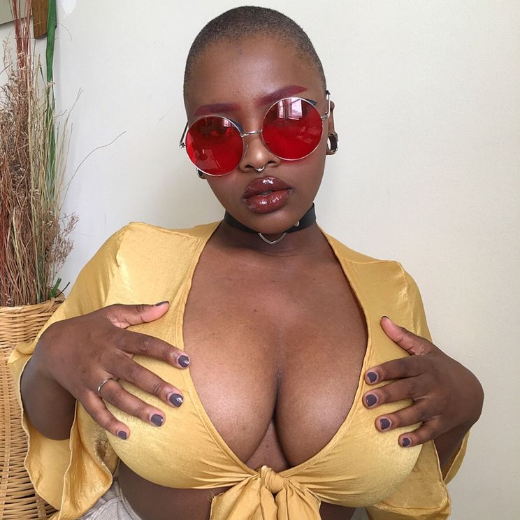 Ebony shaved