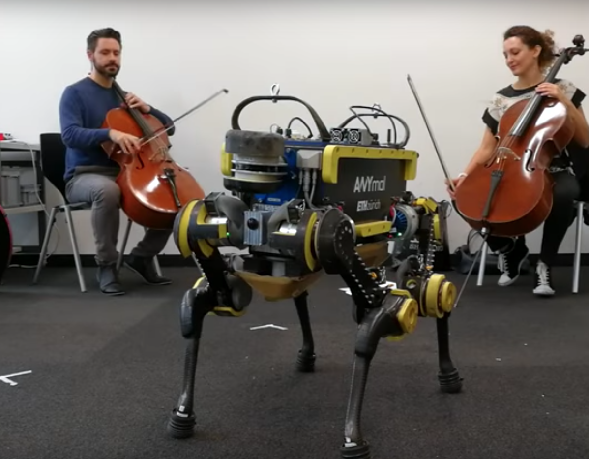 vivo 4g dancing robot