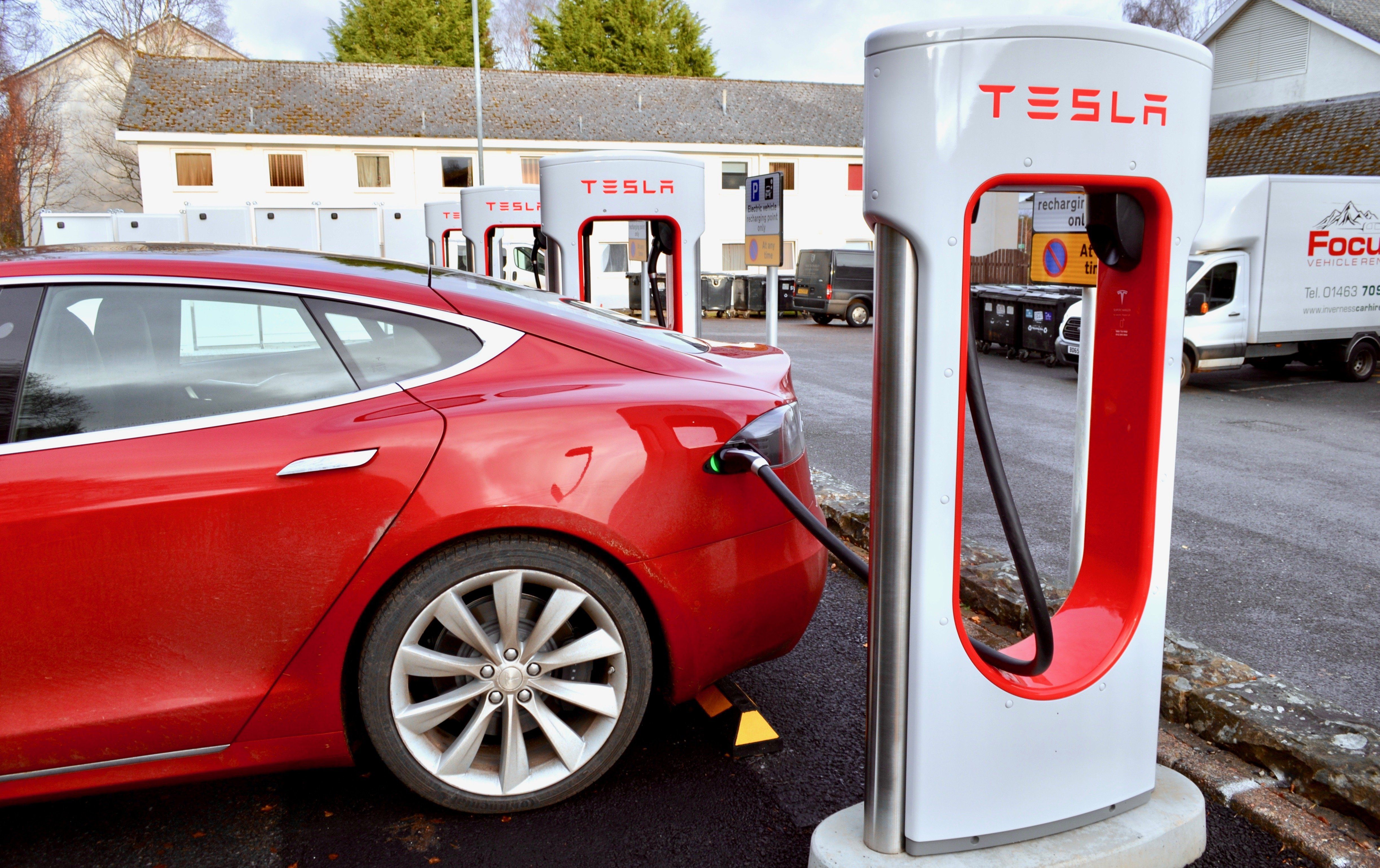 How much online tesla supercharger cost