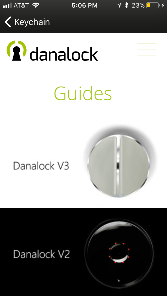 Danalock V3 battery