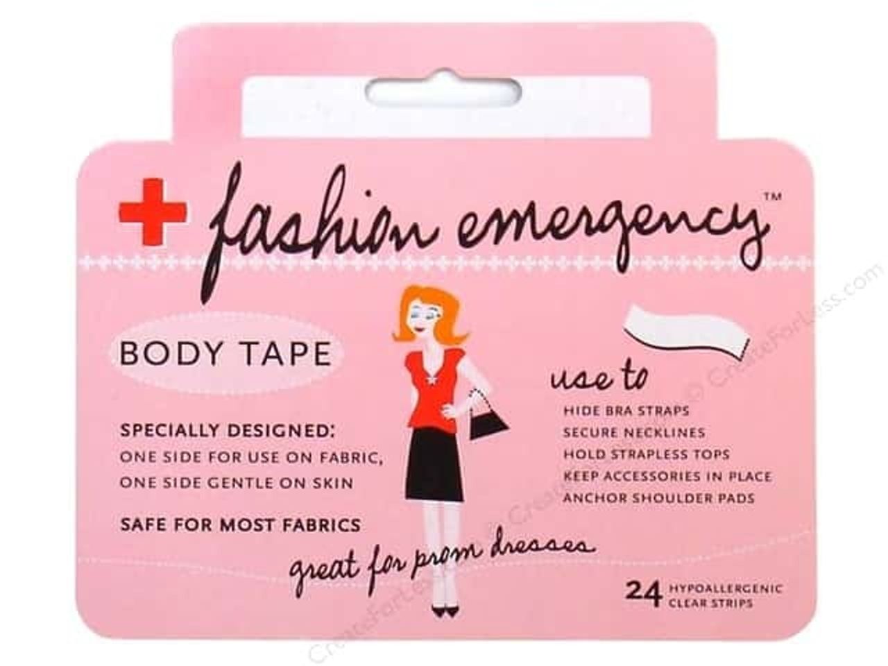 Hollywood Fashion Tape, Shapes - 24 pieces