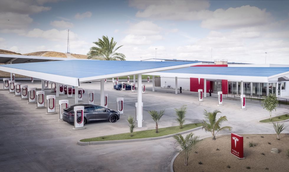 Tesla plans Supercharger restaurant to stop charging boredom Gearbrain