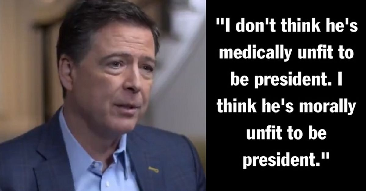 James Comey Unloads on President Trump in ABC Interview: 'That Person's Not Fit to Be President of the United States'